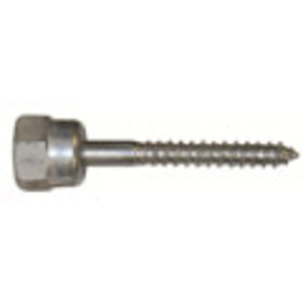 Sammys® 3/8" Vertical Threaded Rod Anchor - GST 30 with a 3" Long Anchor for Wood