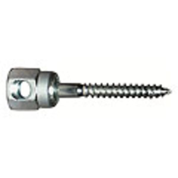 Sammys® 3/8" Vertical Threaded Rod Anchor - SWG 30 with a 3" Long Anchor for Wood