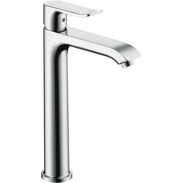 hansgrohe Metris Single-Hole Faucet 200 with Pop-Up Drain, 1.2 GPM in Chrome