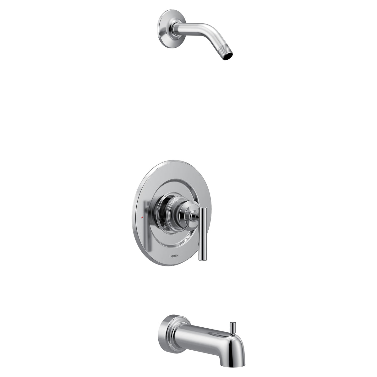 Moen T2903NH Gibson Posi-Temp Tub and Shower Trim Kit, Less Showerhead, Chrome (Valve Not Included)