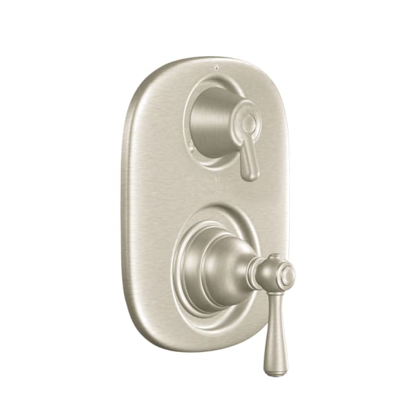 Moen Kingsley 2-Handle Moentrol Valve Trim Kit in Brushed Nickel (Valve Not Included)