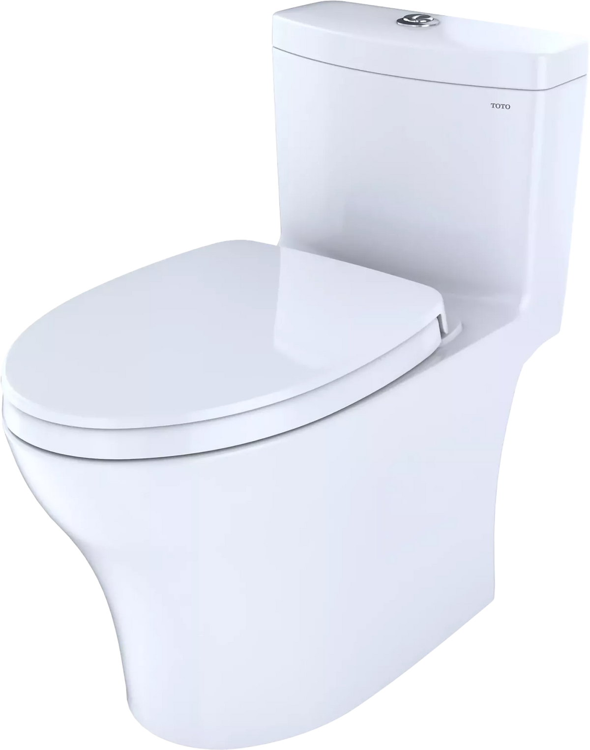 Toto USA MS646124CEMFGN#01 - Aquia® IV, WASHLET®, Cotton, 1-Piece Elongated Toilet - 0.9/1.28 GPF