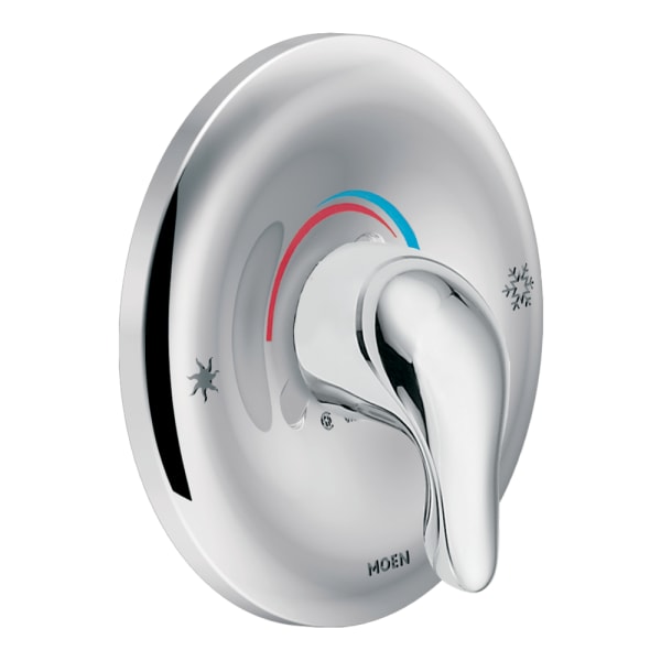 Moen Chateau 1-Handle Posi-Temp Valve Only Faucet Trim Kit in Chrome (Valve Not Included)