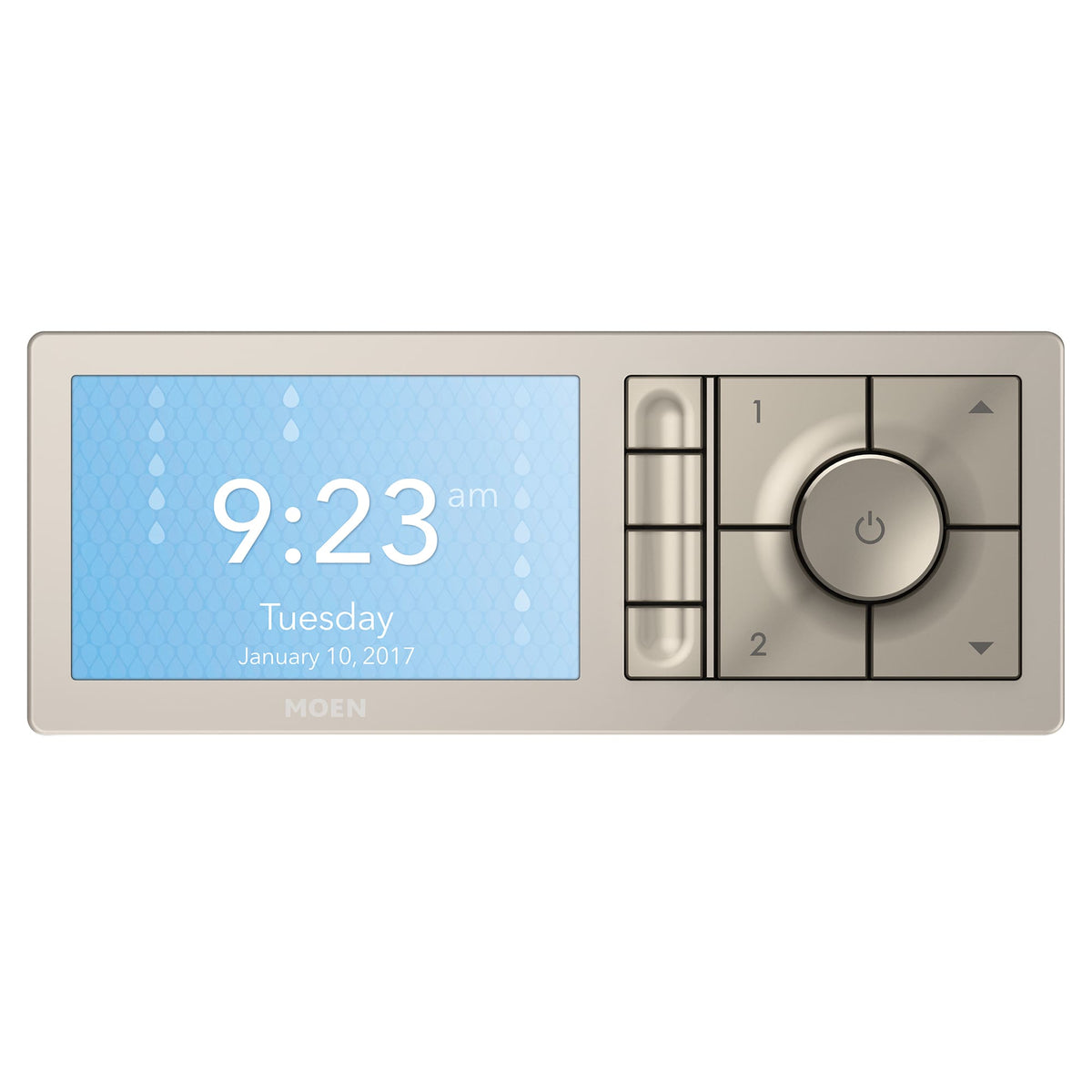 Moen TS3304TB U by Moen Smart Shower 4-Outlet Digital Controller in Terra Beige (Valve Not Included)