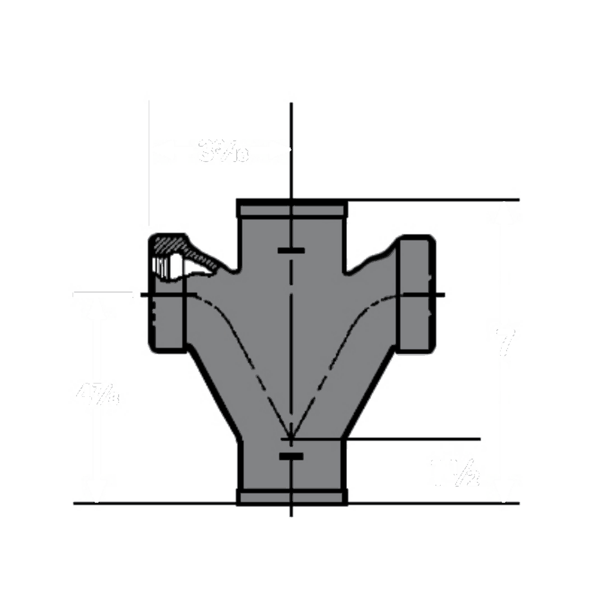 Tyler Pipe cast iron no-hub IAPMO Figure One