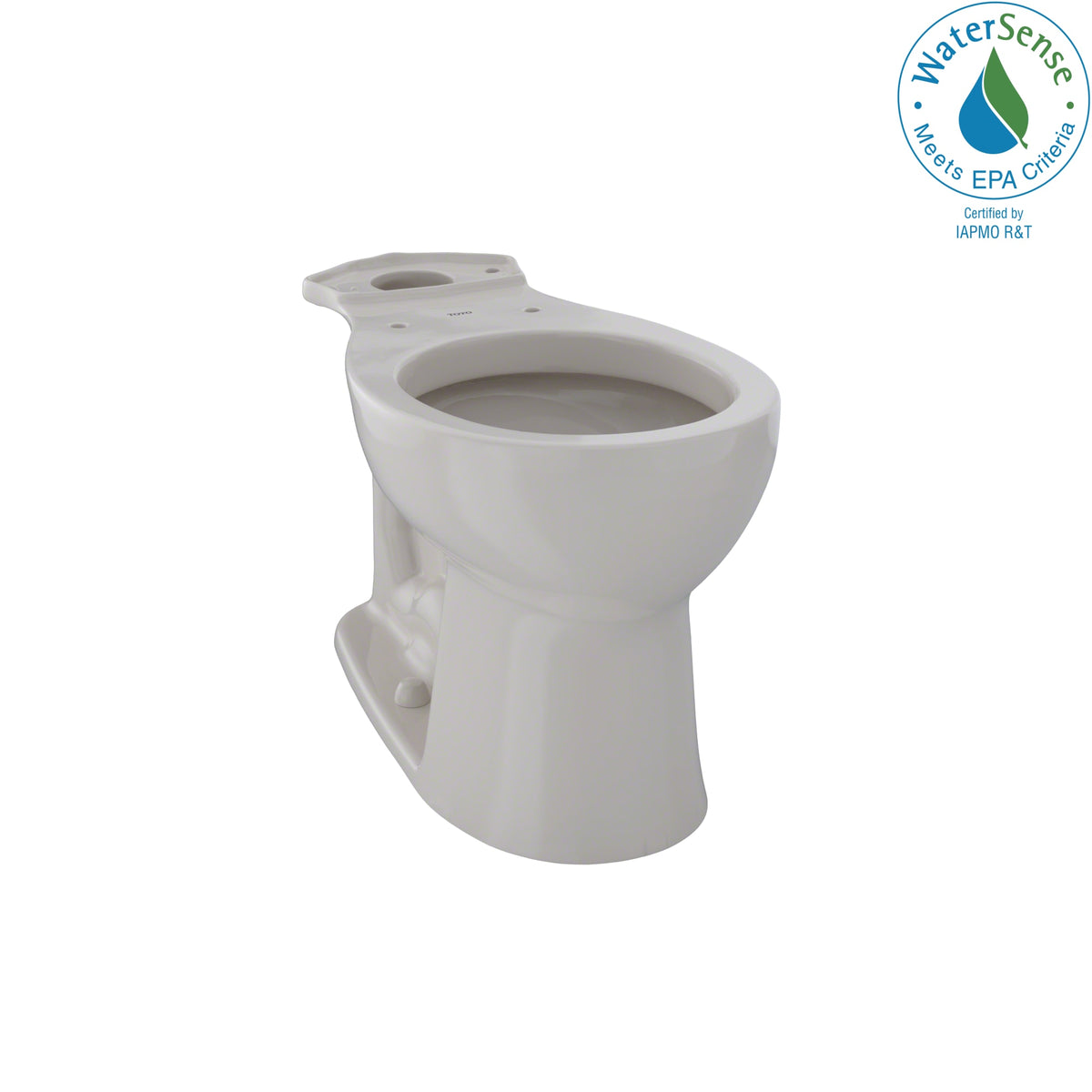 Toto C243EF#12 Entrada Universal Height Round Toilet Bowl, 12" Rough-In, Sedona Beige