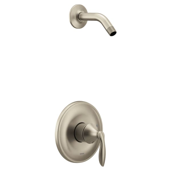 Moen Eva M-CORE 2-Series 1-Handle Shower Trim Kit in Brushed Nickel (Valve Sold Separately)