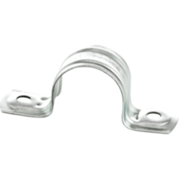 1-1/2" 2-Hole Galv Pipe Strap