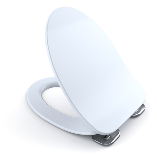 TOTO® SoftClose® Ultra Slim, Non-Slamming Toilet Seat and Lid, Cotton White - SS234#01