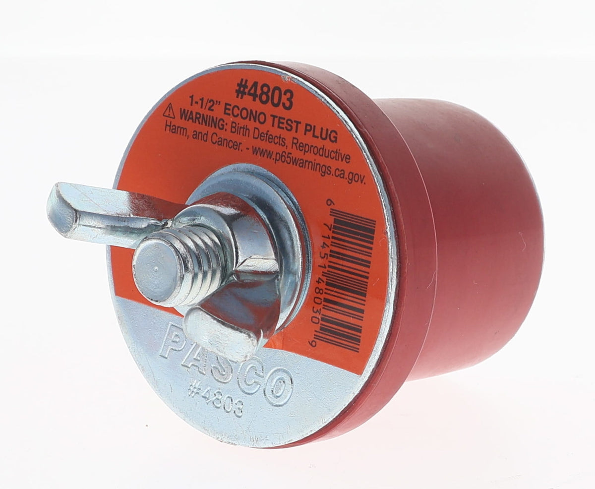 Pasco 1-1/2" Econo Test Plug