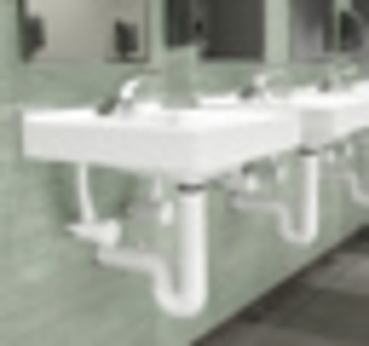 Plumberex Specialty Products Molded Cover One Trap Two Supply White
