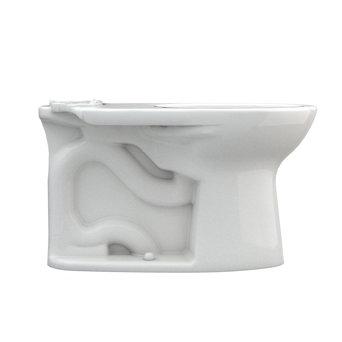TOTO® Drake® Elongated TORNADO FLUSH® Toilet Bowl with CEFIONTECT®, Colonial White - C776CEG#11