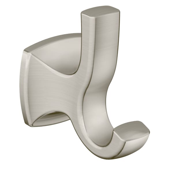 Moen Voss Double Robe Hook in Brushed Nickel