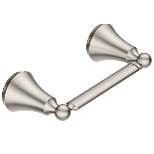 Moen Wynford Double Post Toilet Paper Holder in Brushed Nickel