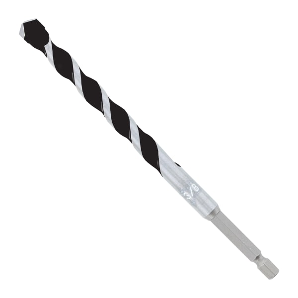 3/8" x 4" x 6" Multi-Material Carbide-Tipped Hammer Drill Bit